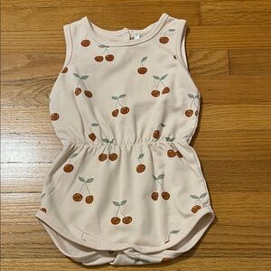 Rylee + Cru Soft Pink Baby Romper